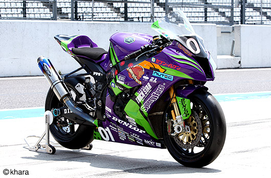 エヴァRT初号機シナジーフォースTRICK STAR, KAWASAKI ZX-10R