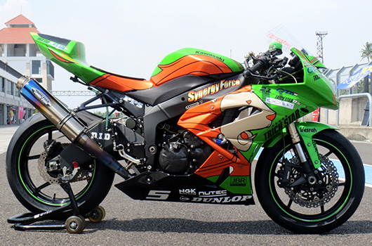 台湾国内選手権シリーズ TSF(台湾スピードフェスティバル) 参戦マシン KAWASAKI ZX-6R